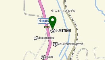 佐久農業農村支援センター小海支所の地図画像