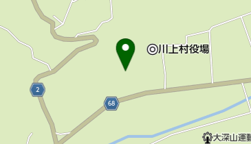 川上村商工会の地図画像