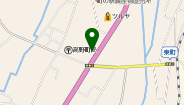 高野町モータースの地図画像