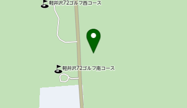 南軽井沢公民館の地図画像