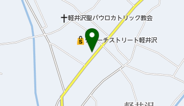 株式会社天狗屋養蜂店軽井沢みつばち広場の地図画像