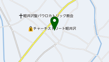ガラスの森オブジェの地図画像
