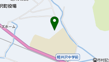 沓掛学荘の地図画像