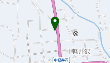 ヤクルト軽井沢センターの地図画像