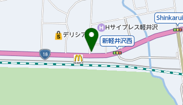 しらやま商店の地図画像