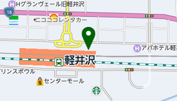 名産品店プリムローズの地図画像