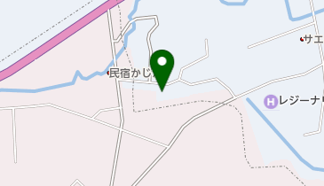 ペンションニュー軽井沢の地図画像