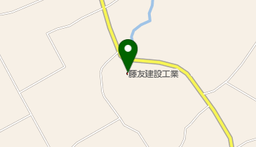 株式会社藤友建設工業の地図画像