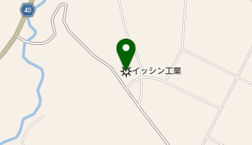 イッシン工業株式会社立科工場の地図画像