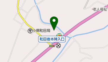 JA信州うえだ よだくぼ南部支所 和田店の地図画像