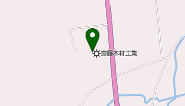 齋藤木材工業株式会社 ナガト工場の地図画像