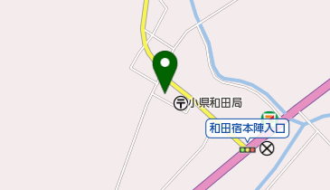 上野理容店の地図画像