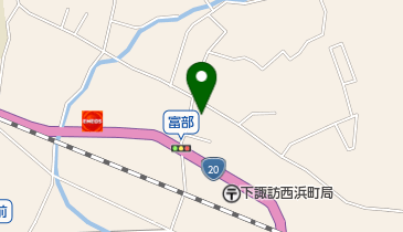 富部公民館の地図画像