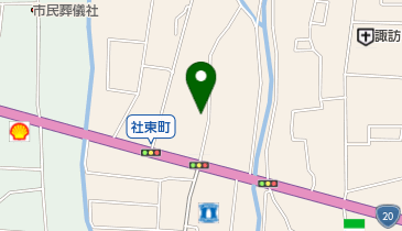 崇教真光諏訪準修験道場の地図画像