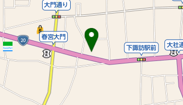 スワンクリーニングの地図画像