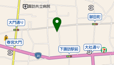 黒澤靴店の地図画像