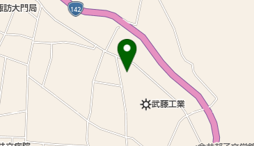 武藤工業株式会社 諏訪工場の地図画像