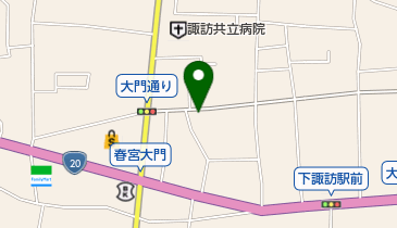 古川青果店の地図画像
