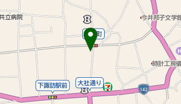 西川小間物店の地図画像