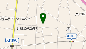 宮坂化工の地図画像