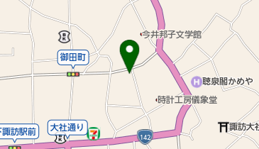 ヰノウエ美容室の地図画像