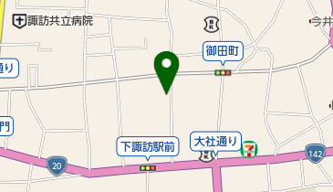 理容中尾の地図画像