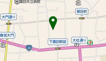 野村理髪店の地図画像