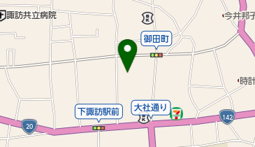 秋月食事処の地図画像