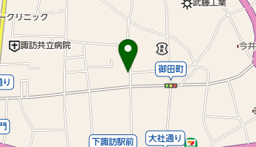 東寿しの地図画像
