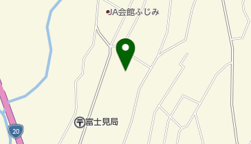 富士見カトリック教会の地図画像