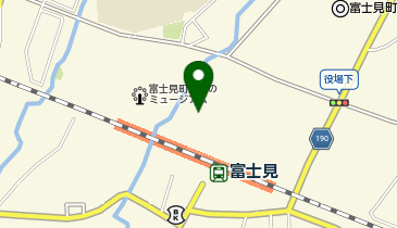 富士見町町民センターの地図画像