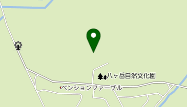 八ケ岳自然文化園サマースキー場の地図画像