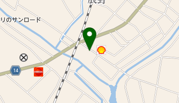 キミ美容室の地図画像