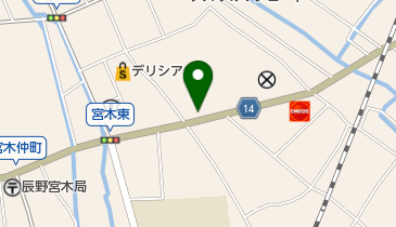 矢島美容院の地図画像