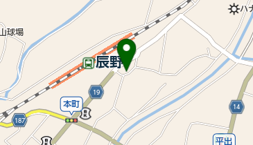 はる美容室の地図画像