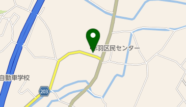 辰野町消防団 第六分団本部屯所の地図画像