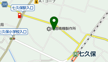 株式会社南信精機製作所の地図画像