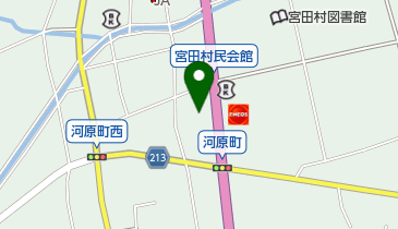 矢野クリーニングニシザワショッパーズ宮田店の地図画像