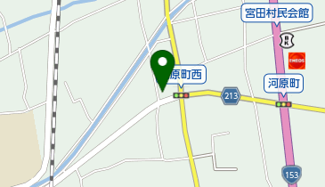 浜田甘清堂の地図画像