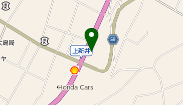 介護のかふね松川店の地図画像