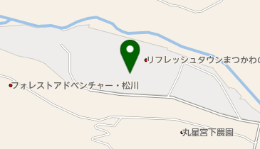 まつかわの里室内温水プールの地図画像