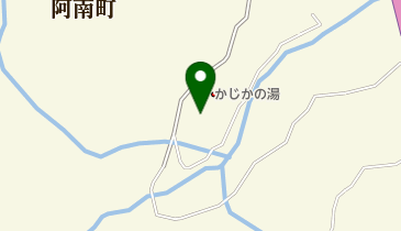 阿南町陶芸体験館の地図画像