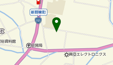 天理教前新分教会の地図画像