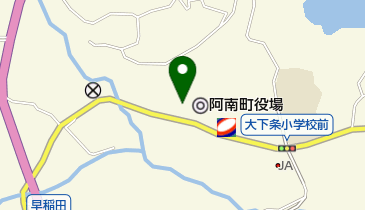 阿南町商工会の地図画像