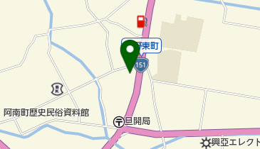 恩沢時計自転車店の地図画像