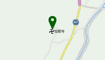 宝蔵寺の地図画像