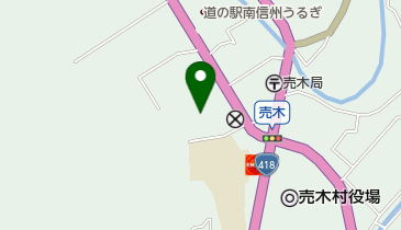 売木村デイサービスセンターゆうらく荘の地図画像