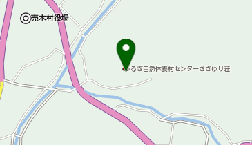 うるぎ自然休養村センターの地図画像