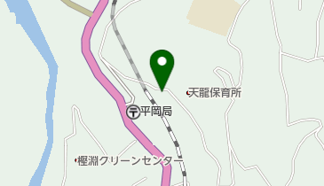 松下新聞店の地図画像