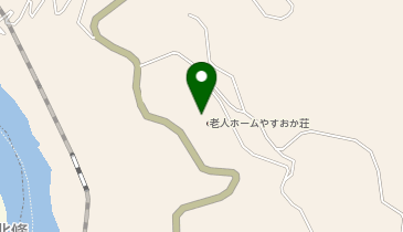 特別養護老人ホームやすおか荘の地図画像